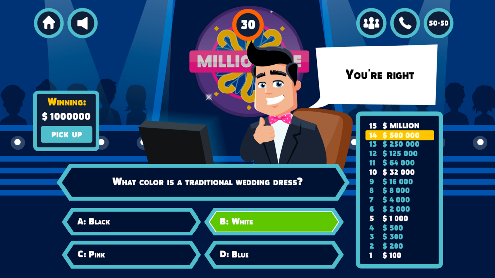 Millionaire Quiz: Game 2017 Screenshot 2