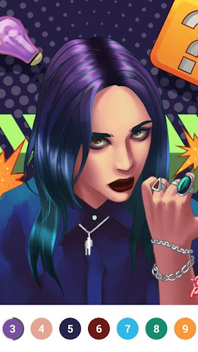 Color.Fun - Color by Number Paint Coloring Book Screenshot 4