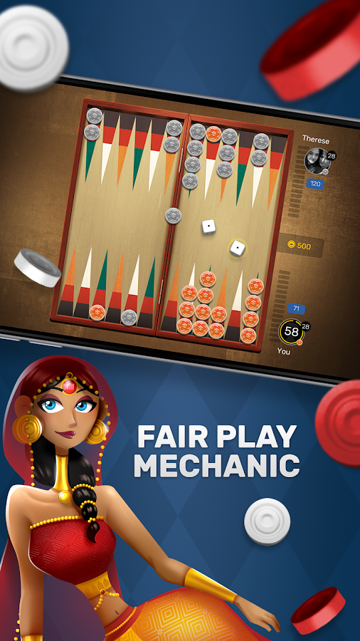 Free Backgammon Go: Best online dice & board games Screenshot 2