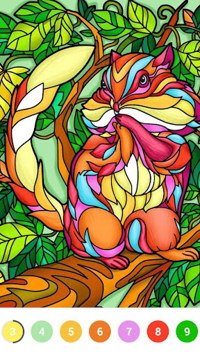 Color.Fun - Color by Number Paint Coloring Book Screenshot 2