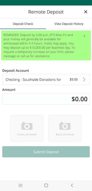 AdelFi Mobile Banking Screenshot 4