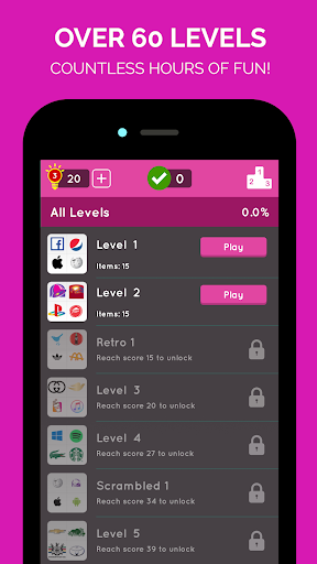 Brand Logo Quiz: Logo Guessing Game Screenshot 1