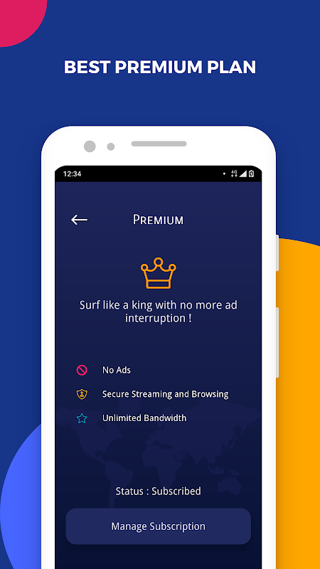 SharpVPN : High Speed & Secure Internet Connection Screenshot 1