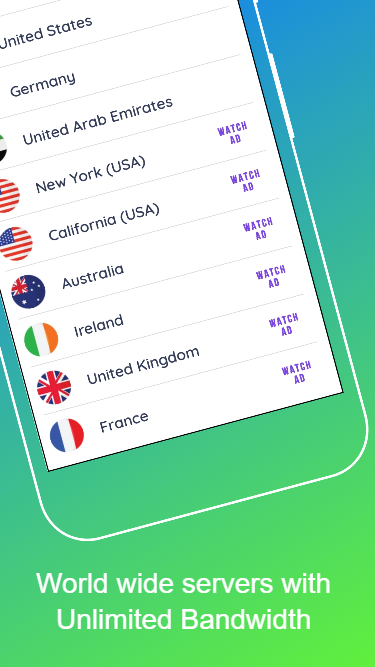 Aza VPN- Free VPN Proxy Server & Secure Service Screenshot 1