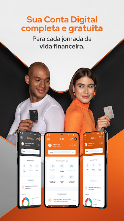 Efí Bank - Conta Digital Screenshot 1
