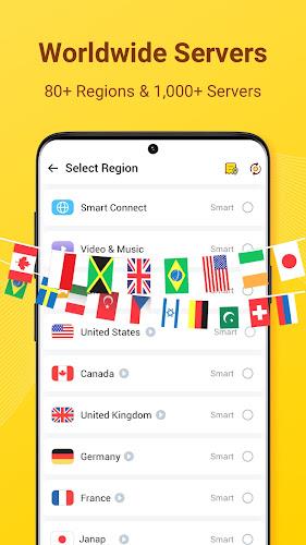 Yoga VPN-Secure Unblock Proxy Screenshot 2