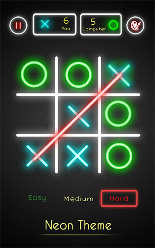 Tic Tac Toe Glow: Multiplayer! Screenshot 3