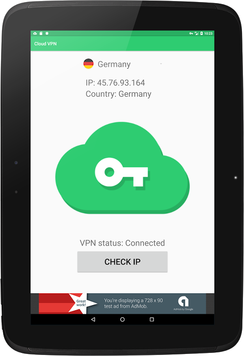 Cloud VPN Free - Fast & Secure Screenshot 3
