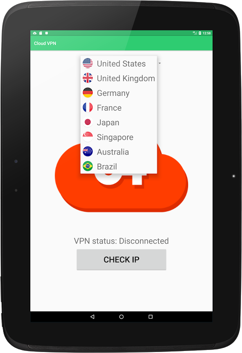 Cloud VPN Free - Fast & Secure Screenshot 4