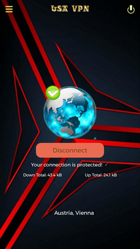 USA VPN- proxy - speed - unblock - Free Shield Screenshot 2