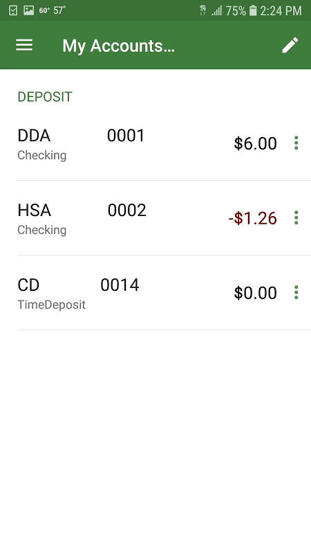 Bank of York Mobile Banking Screenshot 2
