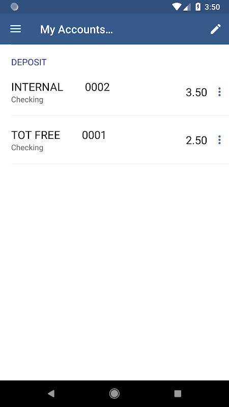 Glacier Family Banks - Mobile Screenshot 2