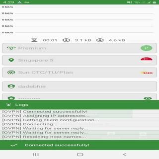 ProxyLite Main App - HTTP, SSL & UDP VPN App Screenshot 3