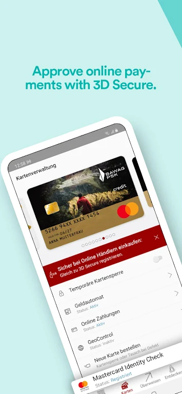BAWAG Banking App Screenshot 2
