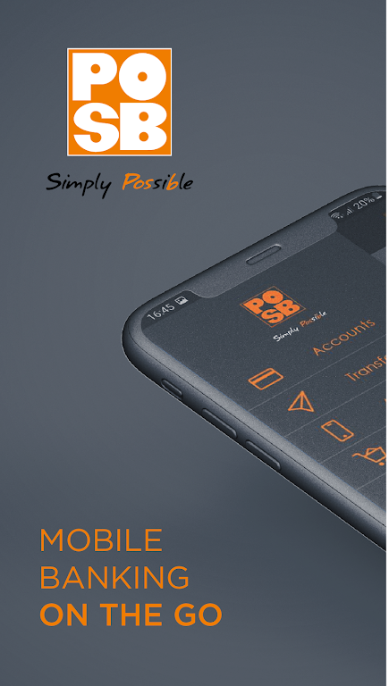 POSB Mobile Banking Screenshot 1