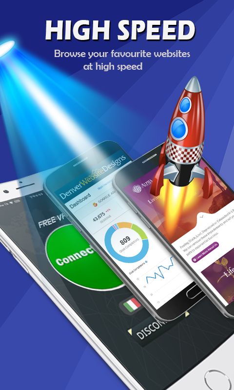 Fast VPN Proxy Secure Shield Screenshot 1