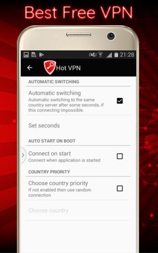 SX Hot VPN Master : Free Unlimited Fast Turbo VPN Screenshot 3