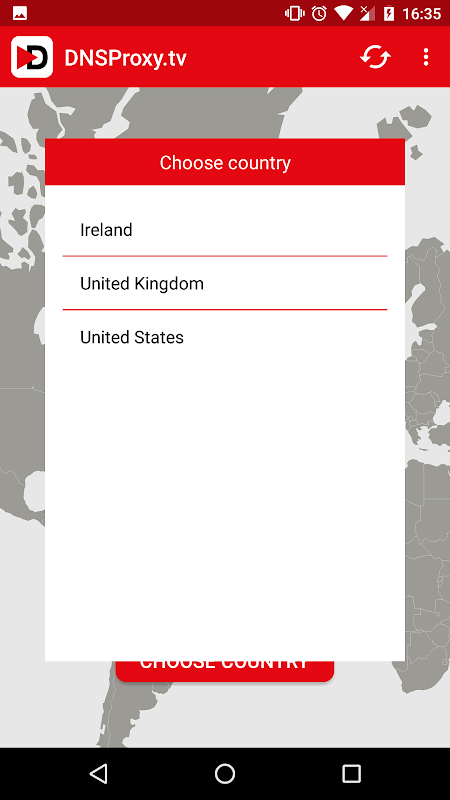 DNSProxy.TV VPN Client Screenshot 2