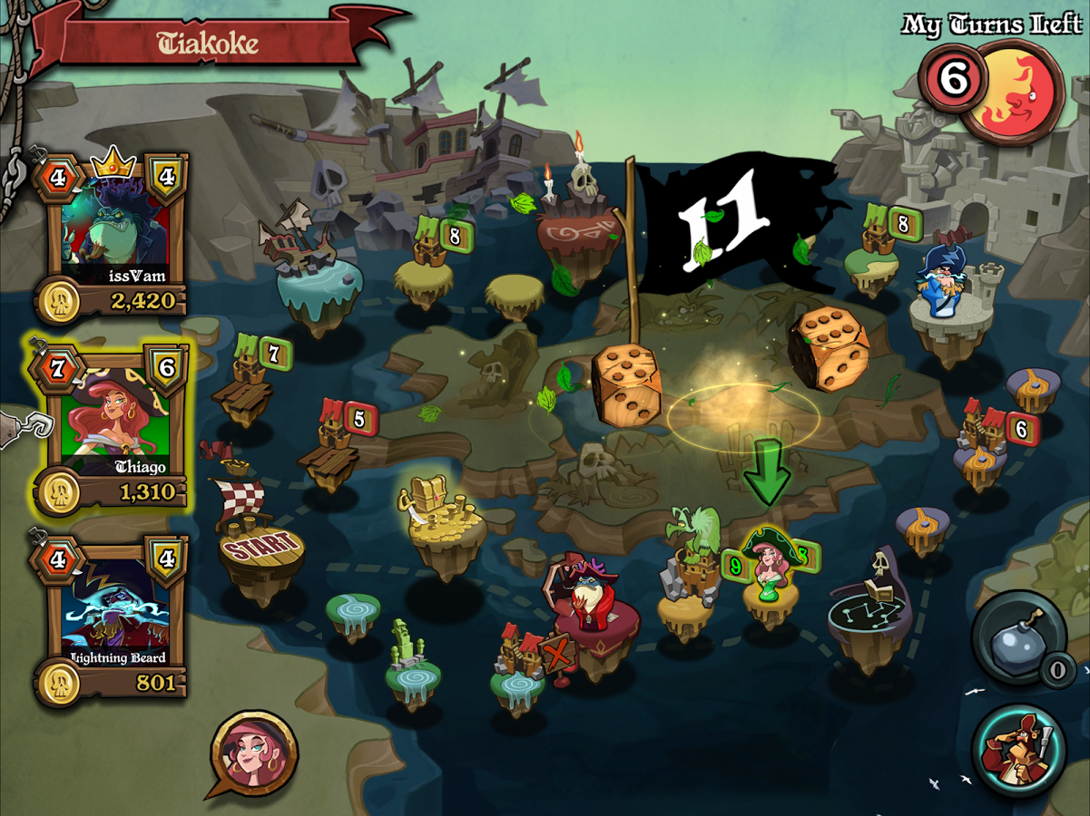 Pirates War - The Dice King Screenshot 3