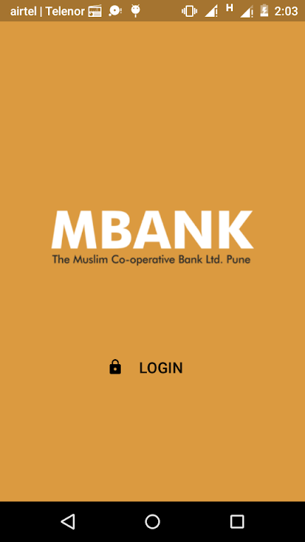 MBANK - The Muslim Co-Op. Bank Screenshot 1
