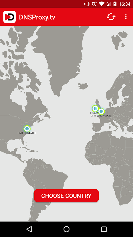 DNSProxy.TV VPN Client Screenshot 1