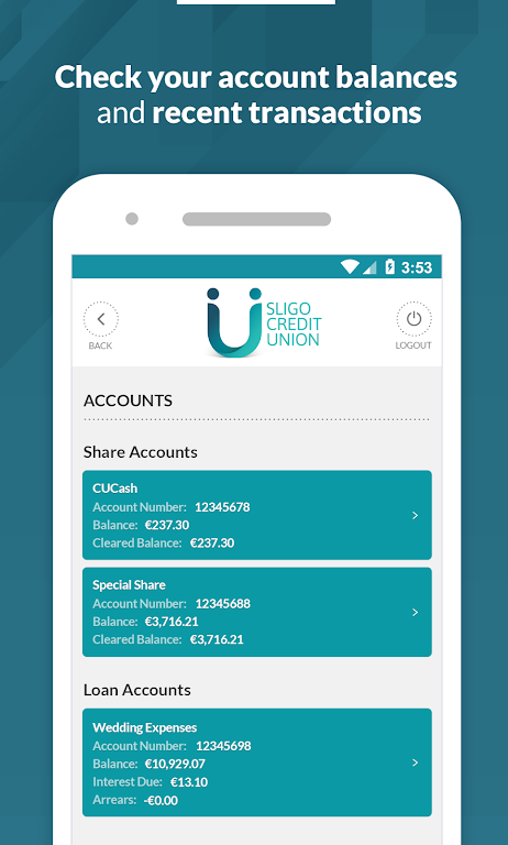 Sligo Credit Union Screenshot 2