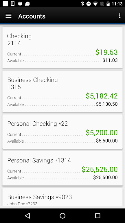 FAIRWINDS Mobile Banking Screenshot 1