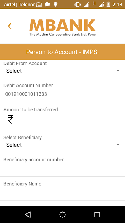 MBANK - The Muslim Co-Op. Bank Screenshot 4