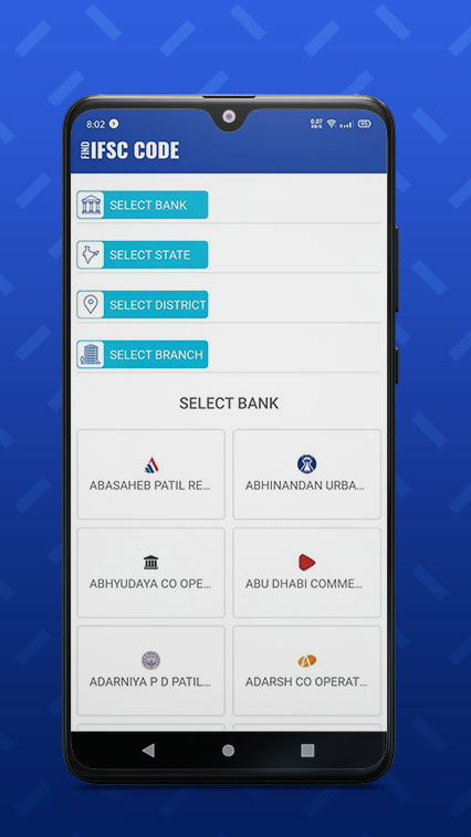 Find IFSC Code - Search All Banks IFSC & MICR Code Screenshot 4