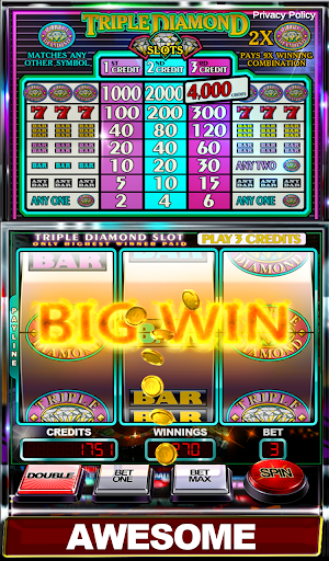 Slot Machine: Triple Diamond Screenshot 2