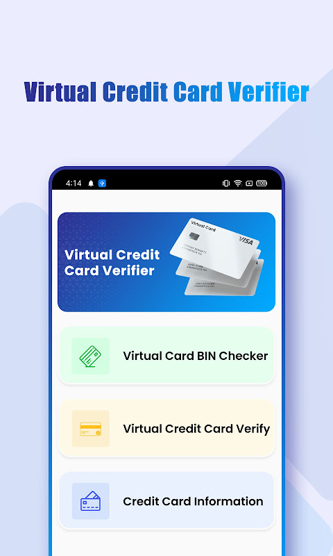 Virtual Credit Card Verifier Screenshot 3