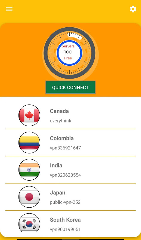 Atmanirbhar VPN - Fast And 100% Secure Indian VPN Screenshot 1