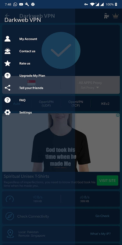 Darkweb VPN Screenshot 3