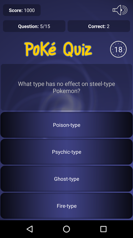 Trivia for Poke - I generation Screenshot 4