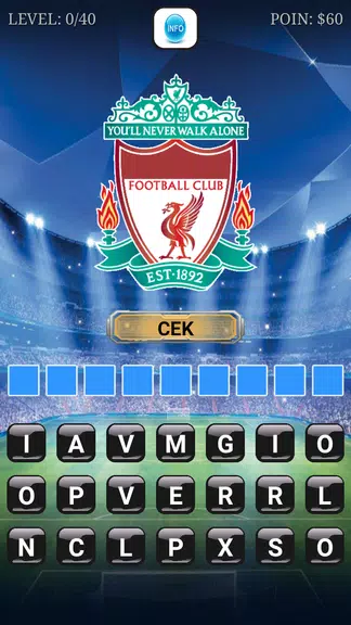 Tebak Logo Sepak Bola Screenshot 1