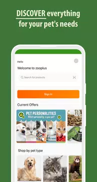 zooplus - online pet shop Screenshot 2
