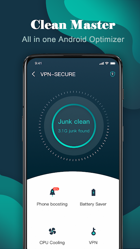 Clean Master-Cache clean, Fast VPN, Phone booster. Screenshot 4