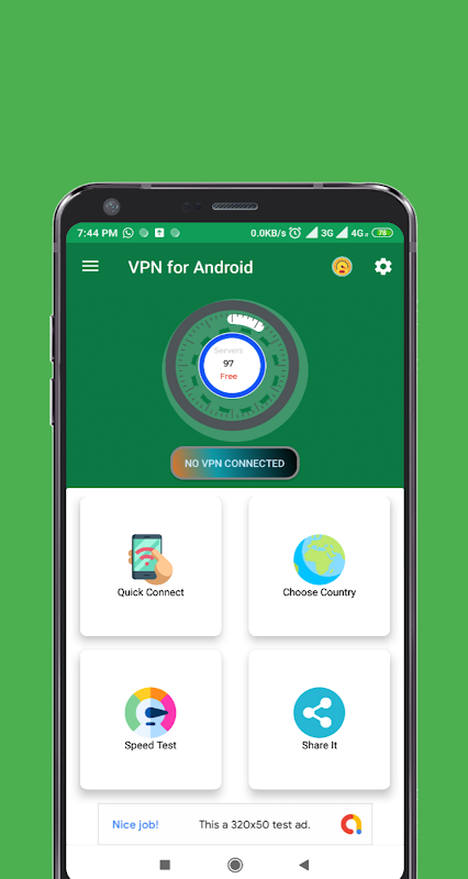 VPN for Browser Android Screenshot 3