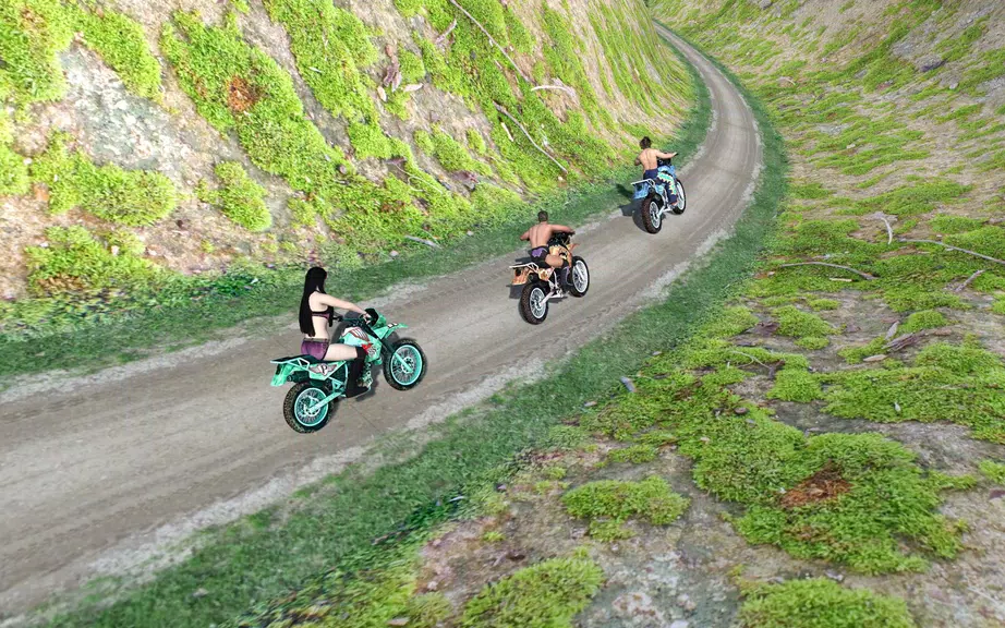 Wrestlers Moto Stunts Racer Screenshot 4