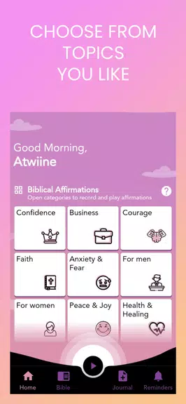 Daily Affirmations Bible Study Screenshot 4