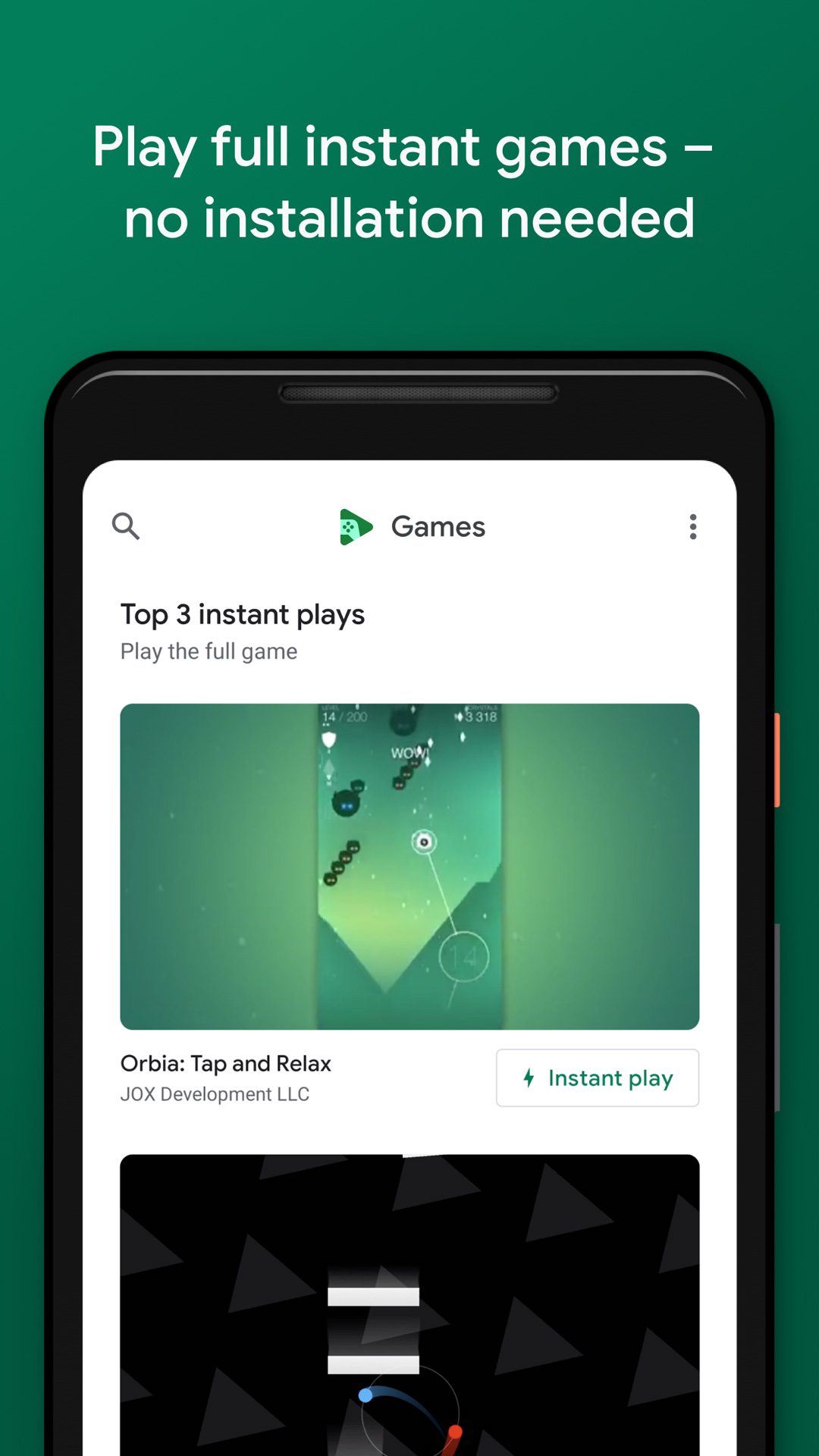 Google Play Games Screenshot 1