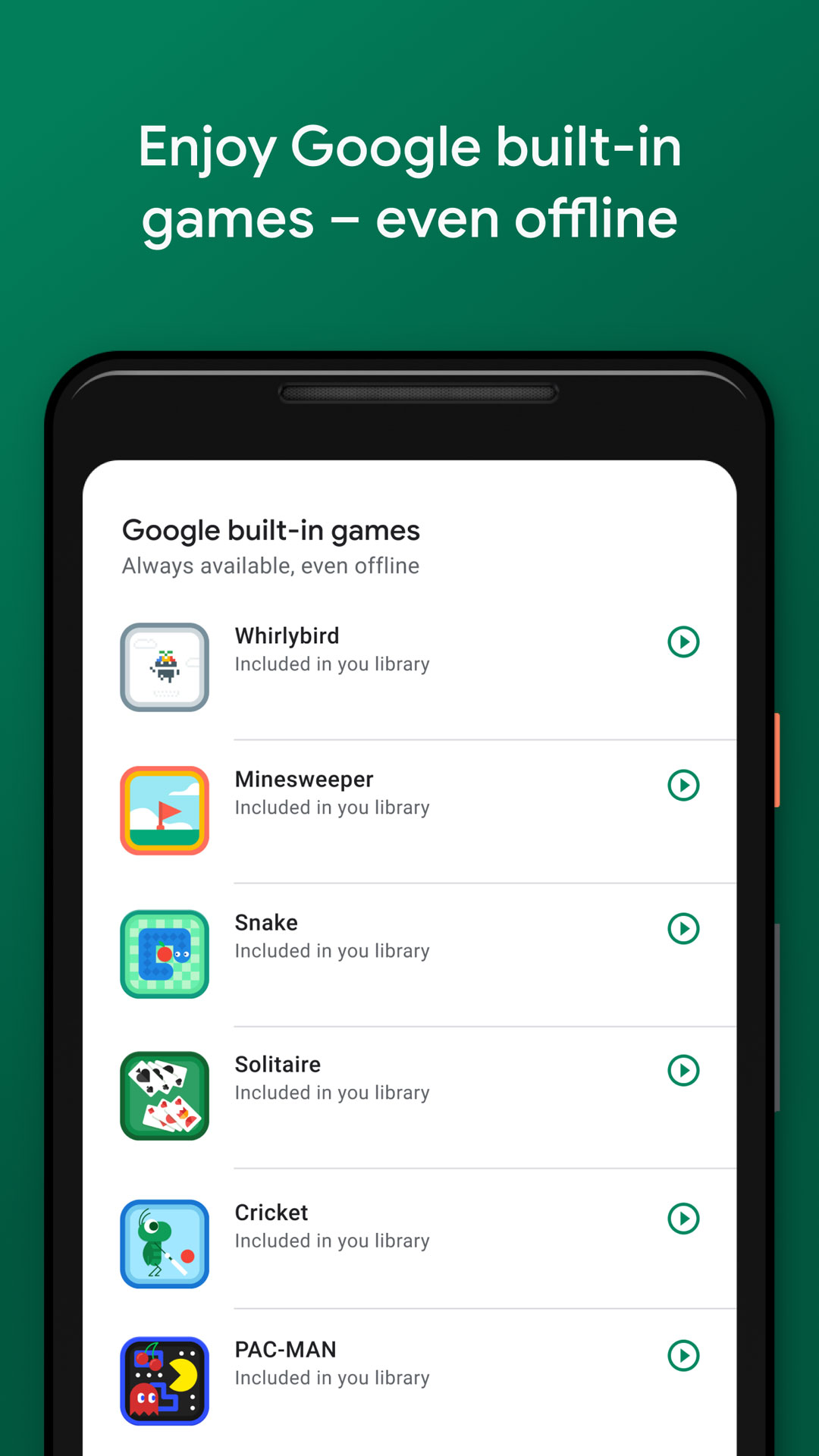 Google Play Games Screenshot 2