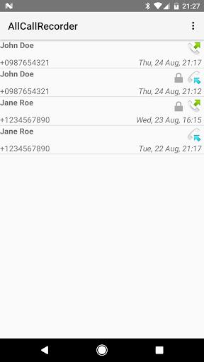 All Call Recorder Screenshot 1
