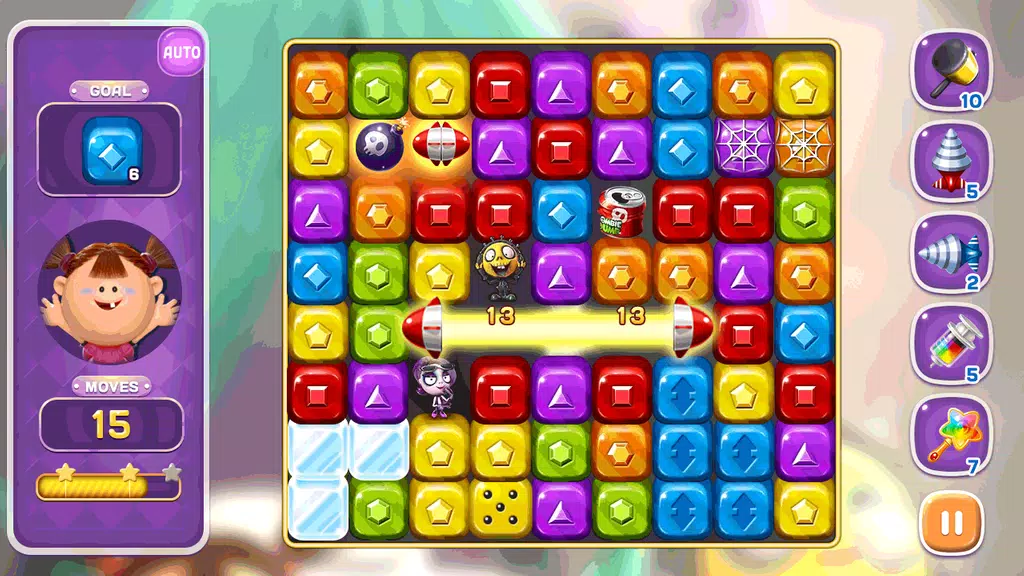 Jewelry Blast : ZOMBIE DUMB Screenshot 1