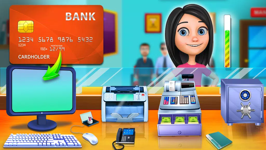 Bank Manager Cashier Games Screenshot 1