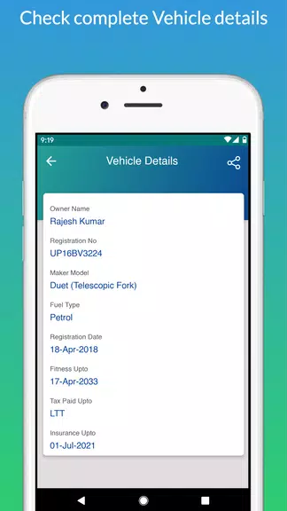Vehicle Info Screenshot 3