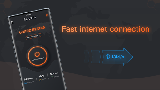 RavoVPN-Security&Privacy& Fast Proxy Screenshot 1
