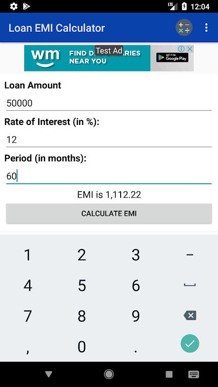 Bank Interest Calculator Screenshot 2