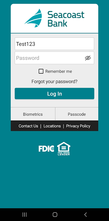 Seacoast Mobile Banking Screenshot 1