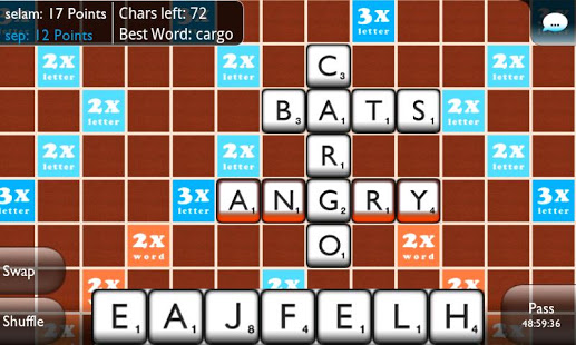 Wordmatch - Free Scrabble Screenshot 1